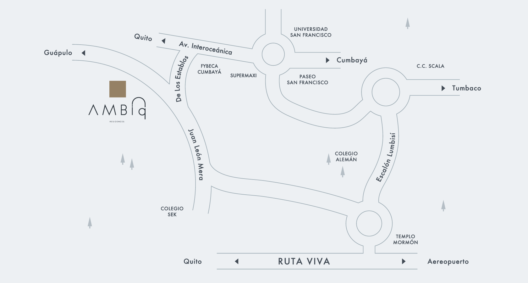 Habita.ec | Atria45 | Mapa